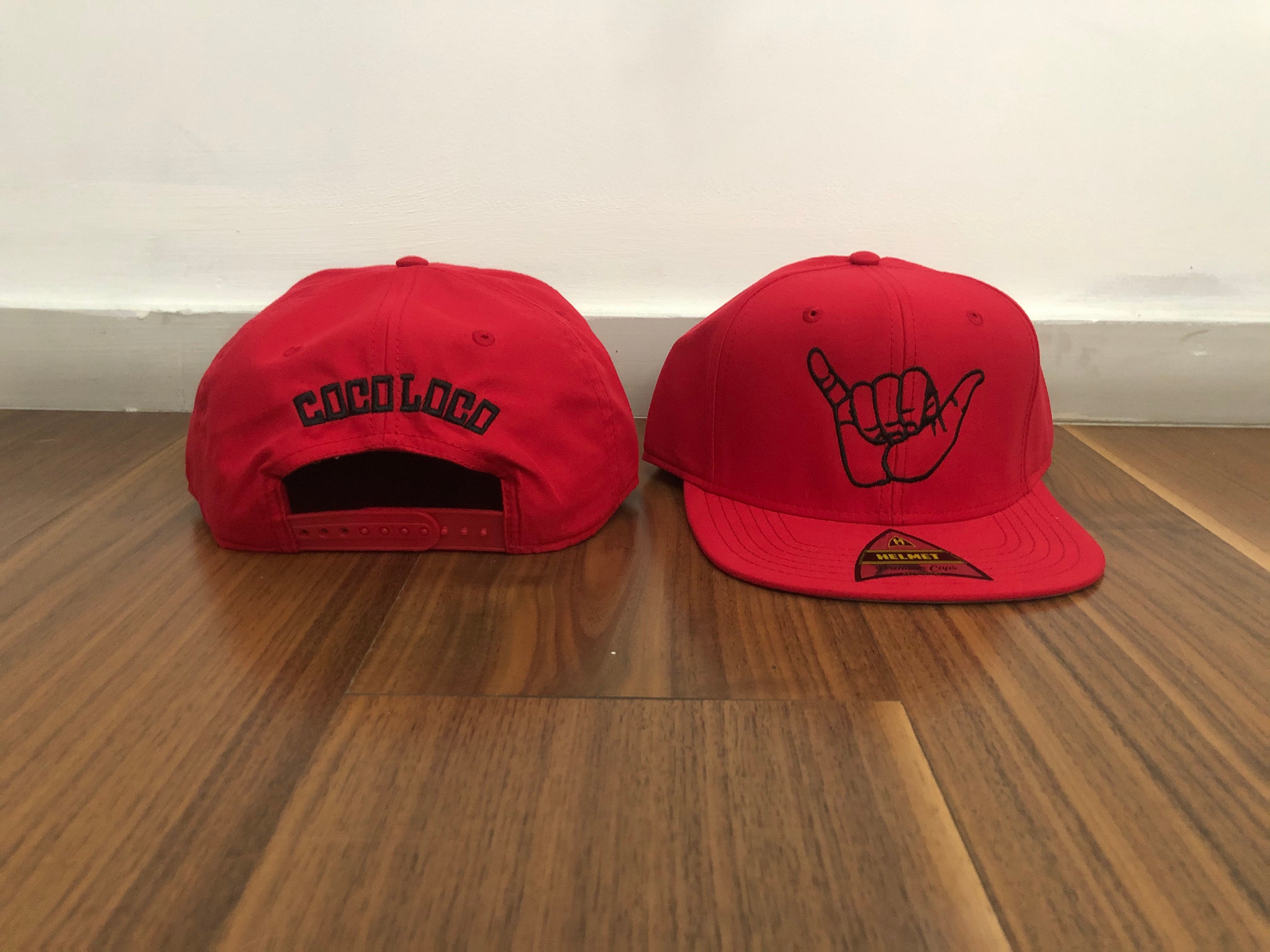 Gorra Hand Shaka (roja)