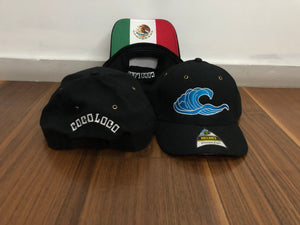 Gorra “Ola” (negro con visor mexico)